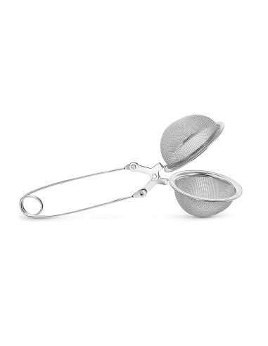 Colino da tè a pinza in acciaio